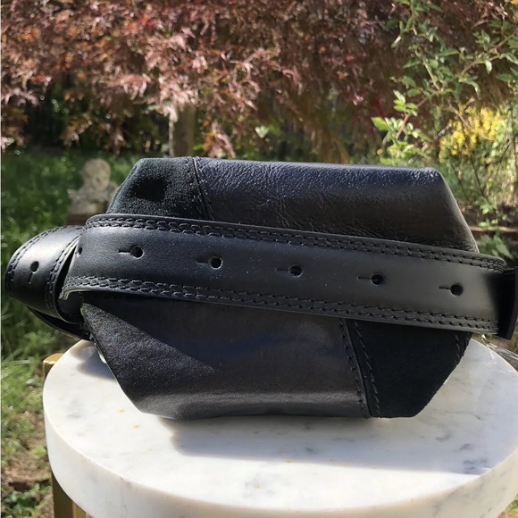 Zadig & Voltaire Le Cecilia patchwork stud Italian leather crossbody bag New - Picture 8 of 11